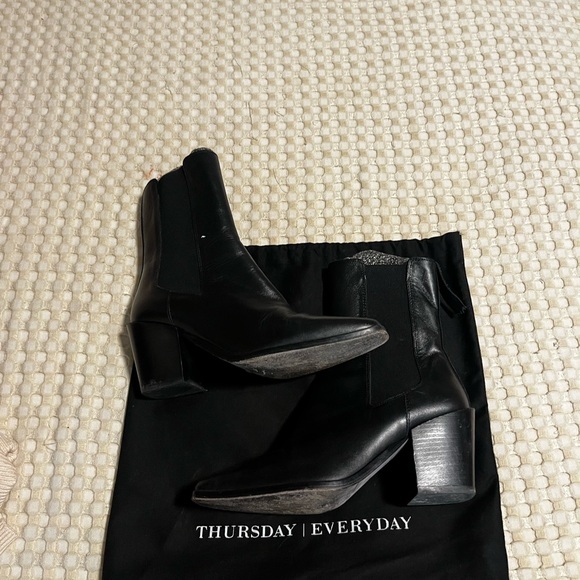 Black Leather Thursday Boots Company Soho - Picture 14 of 15